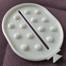 sapone piatto detersivo per i piatti doccia porta tinkercad soaptray accessori 3d print model - Mito3D