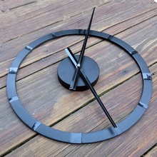 moderne queue d'aronde l'horloge élégant bague multi simpliste 3d print model - Mito3D