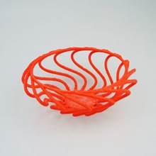 fruit cage bowl & garden kitchen red original fruits lovable 3d print model - Mito3D