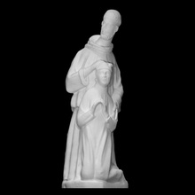 sepulchre gherardesca family scan sculpture religion church francesco 3d print model - Mito3D