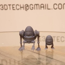 mutante huevo mech juguetes juegos tinkercad TinkerCharacters 3d print model - Mito3D