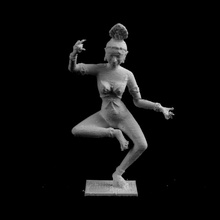 dancing dakini guimet museum paris scan 3d print model - Mito3D