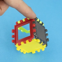 polypanels piazza base cubo poli pannelli griglia polypanel 3d print model - Mito3D