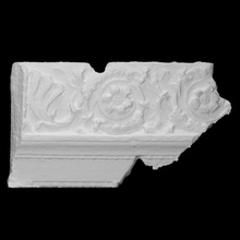 fragment architrave frieze scan roman rome sculpture marble workshop italy relief girolamo-zulian 3d print model - Mito3D