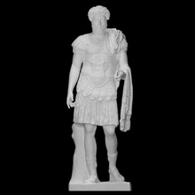 encouraçado estátua Marcus aurelius Varredura armaduras líder escultura imperador filósofo Estoicismo marcus estoicismo peitoral second portrait type 3d print model - Mito3D