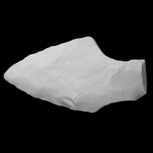 biface - coads 155-246 scan stone rock projectile point archaeology anthropology 3d print model - Mito3D