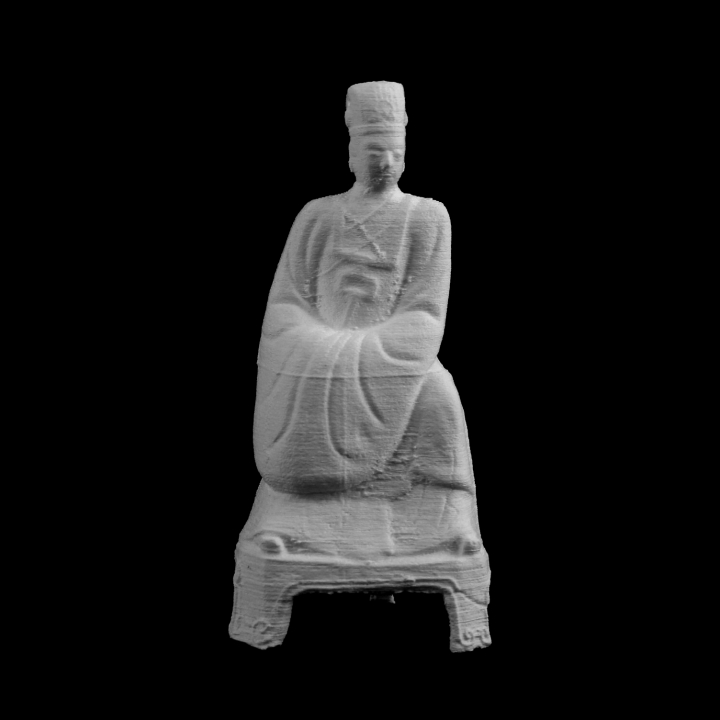 yama vi guimet museum paris scan 3D print model - Mito3D