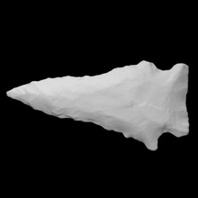 biface - coads 159-185 scan stone rock projectile point archaeology anthropology 3d print model - Mito3D