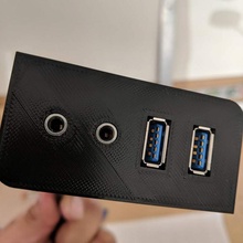 kapakları karbür dizi 300r panel durum kılıf USB pc Corsair 3d print model - Mito3D