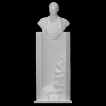 inteligente velidi togan Varredura fracasso cara cabeça homem retrato turco revolucionário monumento historiador bashkir 3d print model - Mito3D
