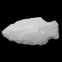biface - coads 226-9 scan stone rock projectile point archaeology anthropology ohio 3d print model - Mito3D
