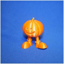 walking pumpkin toys & games tinkercad 3d print model - Mito3D