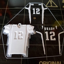 Tom Brady anahtarlık vatanseverler moda Aksesuarlar 3d print model - Mito3D