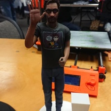 joel telling 3d printing nerd fan art model youtuber 3dprintingnerd joeltelling 3d print model - Mito3D