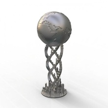 lego style trophy & garden award 3d print model - Mito3D