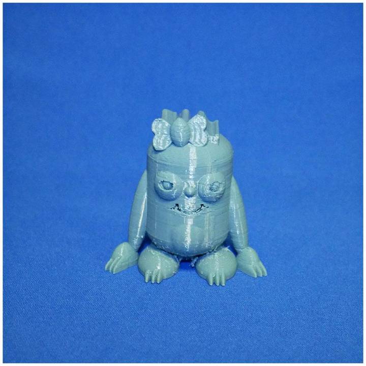 sandig Faultier Basteln 3D print model - Mito3D