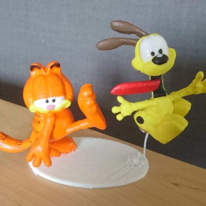 Garfield Tritte gehasst garfieldkicksodie 3D print model - Mito3D