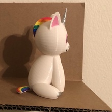 unicorn cute chibi tinkercad 3d print model - Mito3D