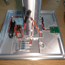 recarregável USB litofano caixa cubo banco eletrônicos luz luminária 3d print model - Mito3D