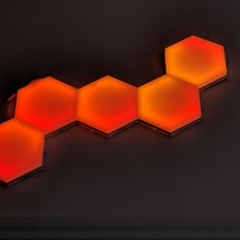 hexagonal moodlite carrelage décoration électronique LED lumière nanoleaf 39 ambiance 3d print model - Mito3D