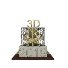Protolabs 3d impressão indústria prêmios troféu conceito 3d print model - Mito3D