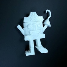capitaine Euler fear sum pi rate tinkercad tikercharacters 3d print model - Mito3D