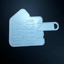 Hör mal Hand Zeichen Vogel Finger komisch Faust 3d print model - Mito3D