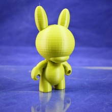 tikercharacters dunny Vide jouets Jeux goujat Pâques personnage modèle lapin bricoler Munny blanck 3d print model - Mito3D