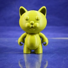 tinkercharacters cute cat toy toys & games animal character munny 3d print model - Mito3D