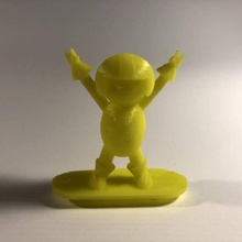 pontapé Buttowski skate seco brinquedos jogos tinkercad 3d print model - Mito3D