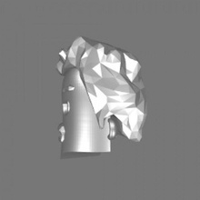 head 3d print model - Mito3D