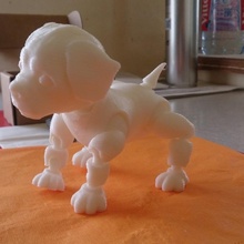 cão filhote cachorro brinquedos games 3d print model - Mito3D