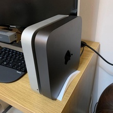 dual apple mac mini stand gadgets & electronics 3d print model - Mito3D
