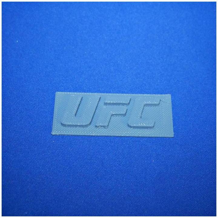 ufc logo ufclogo 3D print model - Mito3D