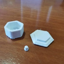 caja hexagonal 3d print model - Mito3D