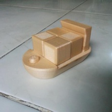Ladung Schiff 3d print model - Mito3D