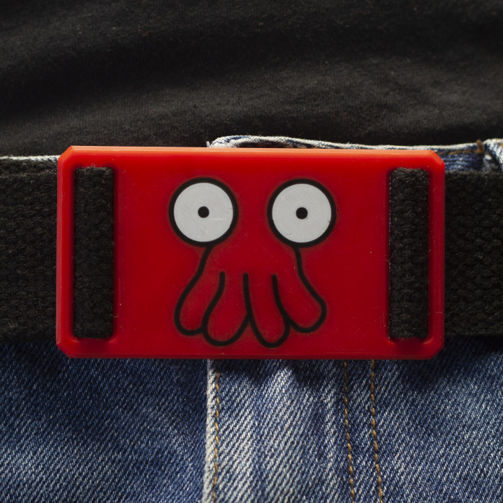 ceinture Boucle dr Zoidberg agrafe futurama 3D print model - Mito3D