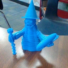 archibald hungry wizard tinkercharacters 3d print model - Mito3D