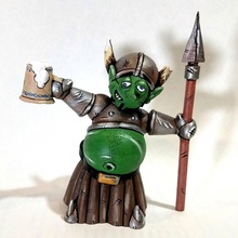 gnorm drunk goblin warrior tinkercharacters tinkercad 3d print model - Mito3D