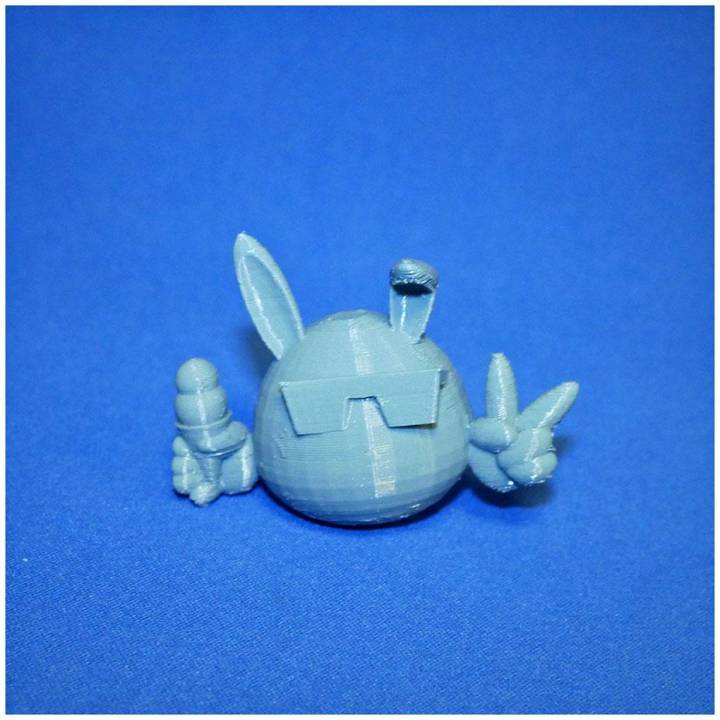 rabbit boy tinkercad tinkercharacters 3D print model - Mito3D