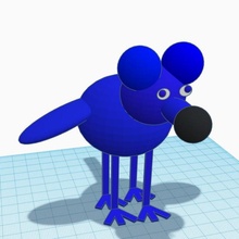 bouse tinkercharacters tinkercad 3d print model - Mito3D