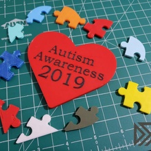 autismo consciência enigma 2019 brinquedo Autismo 3d print model - Mito3D
