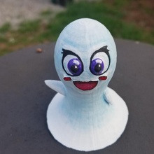 boey friendly ghost tinkercharacters toys & games myminifactory tinkercad friendlyghost imnew 3d print model - Mito3D