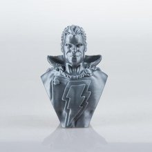 shazam busto ventilador Arte superhéroe historietas arte fan 3 porra 3d print model - Mito3D