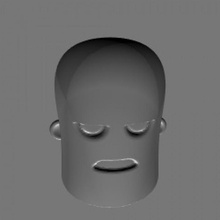 visage 3d print model - Mito3D
