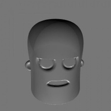 Gesicht 3d print model - Mito3D