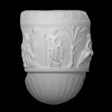 Fragment Krater Scan 3d Göttin Skulptur Marmor Italien Linderung Photogrammetrie Artemis Glyptotek 3d print model - Mito3D