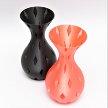 diamonium vase holder bottle container desk diamond office style table planter decor pitcher homewares 3d print model - Mito3D