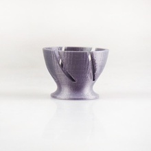 slotted cup & garden office stationary 3d print model - Mito3D