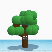 iblis ağaç tinkercharacters tinkercad 3d print model - Mito3D